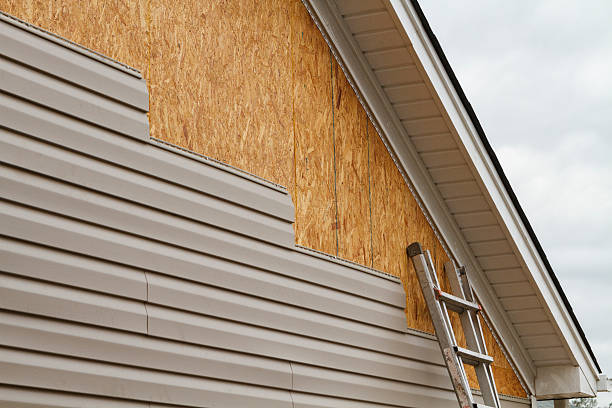 Professional Siding Replacement technician working in Canton, PA